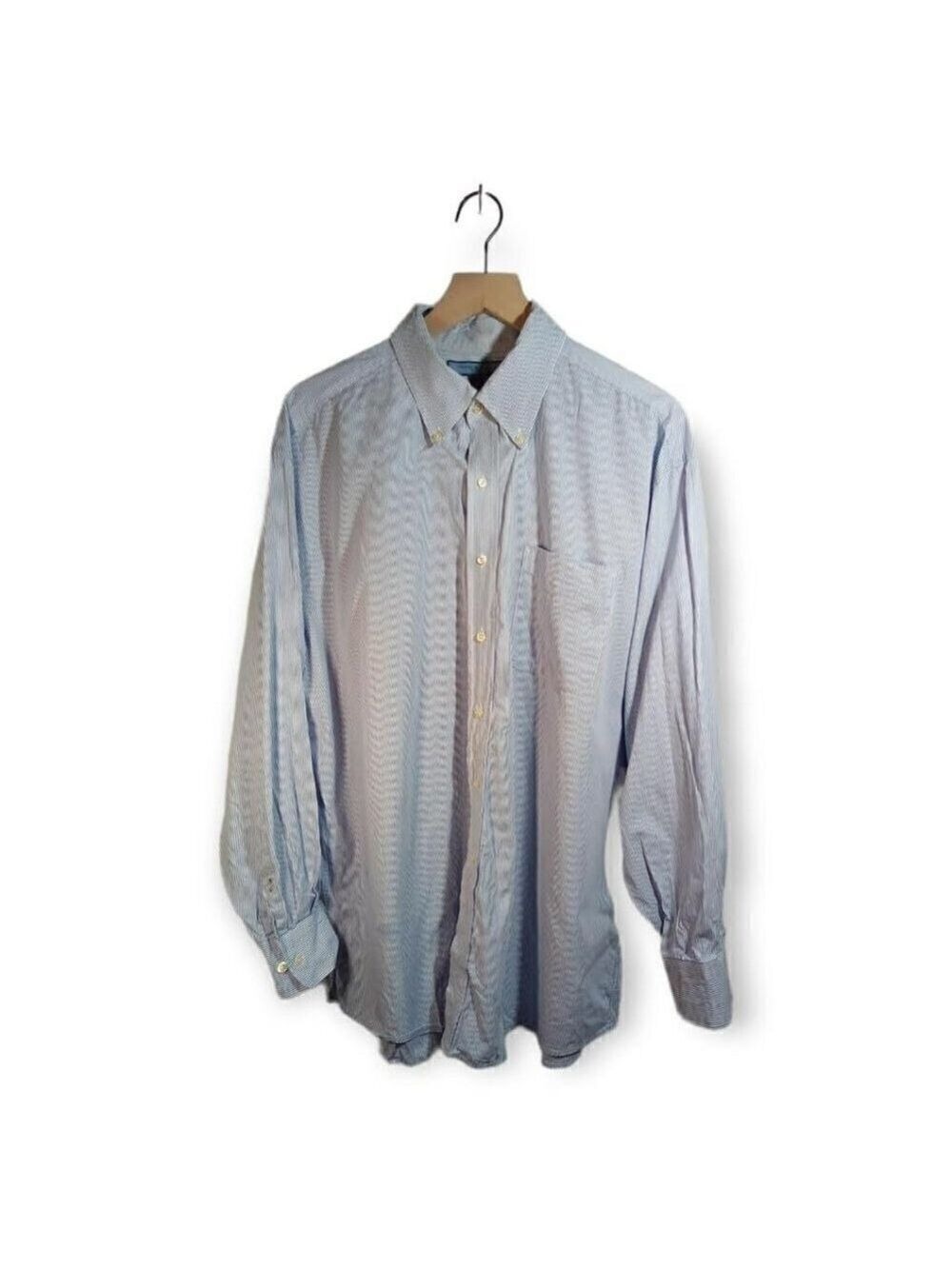 Tommy Hilfiger Ithaca Blue Striped Button Down Shirt Size 2X